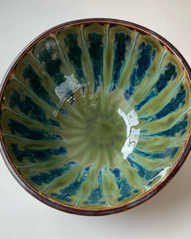 Green and Blue Alternative Glaze